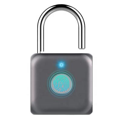 China Factory Supply Zinc Alloy Smart Fingerprint Padlock For Luggage Suitcase Portable Colorful Security Padlock For Kids Kids Use XMM-S08 for sale