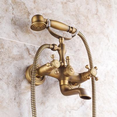 China Without Slide Bar Bathtub Faucets Modern Style Bath Taps Single Handle Crane Bathroom Bathtub Faucet Brass Shower Faucet Cold And Hot Water Mixer Tap for sale