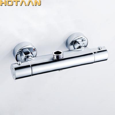 China Without Thermostatic Mixing Valve Bathtub Faucet Hot And Cold Shower Mixer Taps Thermostatic Bathroom Faucets for sale