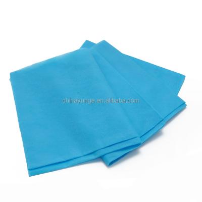 China Medical care China factory OEM design cheap disposable SMS SBPP pe nonwoven bed sheets and bedspread for sale