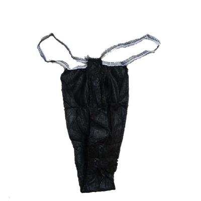 China Hubei OEM Factory Made Disposable Massage Underwear Disposable G-String Thong Shorts Medical Bikinis for sale