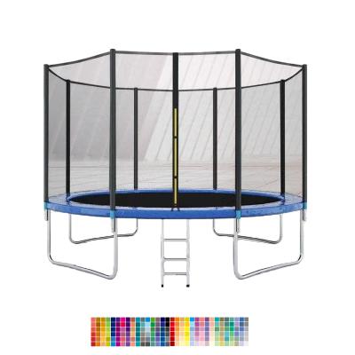 China ALLOY STEEL Large Round Cheap Trampoline Trampolines Outdoor Child Trampoline Park Big Large for sale