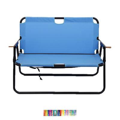 China Outdoor Camping Hiking Heavy Duty Double Chair Camping Portable Beach Fishing Traveling Chair For Outdoor Use for sale