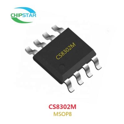 China New high quality original CHIPSTAR IC (Electronic Components) CS8302M CS8302M CS8302 8302 MSOP8 D class high quality audio amplifier for sale