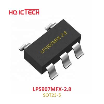 China New original high quality LP5907MFX-2.8 LP5907 SOT23-5 HQIC-TECH IC (electronic components) LP5907MFX-2.8 LP5907 for sale