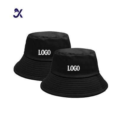 China Bucket Cap JX Wholesale High Quality Blank 100% Cotton Custom Your Own Logo Printed Cheap Bucket Hats For Men for sale