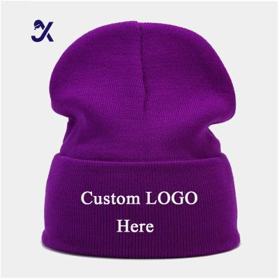 China COMMON JX Wholesale In-Stock Women Subzero Ear Protection Pompom One Piece Custom Knitted Woolen Winter Hats And Scarf for sale