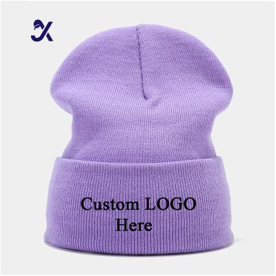 China COMMON JX New Winter Outdoor Wool Knit Hats Beanie Leisure Camouflage Caps And Beanies Acrylic Hat for sale