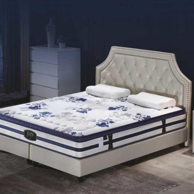 China Cappellini 3D materielle Latex-Matratze König-Size Double Bed zu verkaufen