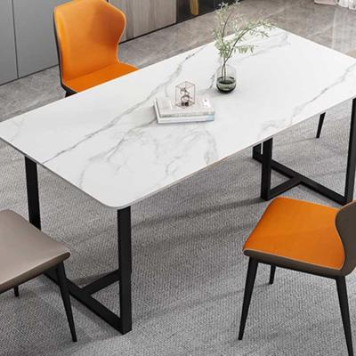 China Square Slate Dining Table Set Furniture ODM OEM Large Backrest for sale