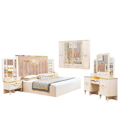 China Cama suave moderna 2080m m de los muebles del dormitorio del hogar del MDF en venta