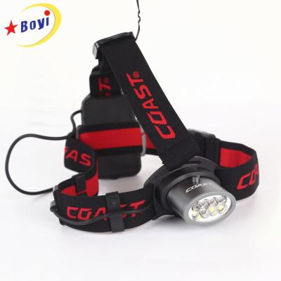 China 210Lm camping led rechargeable headlight, waterproof headlight for sale