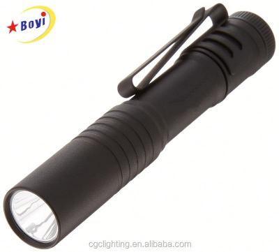 China Convenient MicroStream Rechargeable Ultra-Compact Aluminum Rechargeable Flashlight with AAA Alkaline Battery for sale