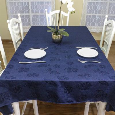 China Leaves Table Cover Tablecloth Spandex Tablecloths Waterproof Modern Polyester Tablecloth for sale