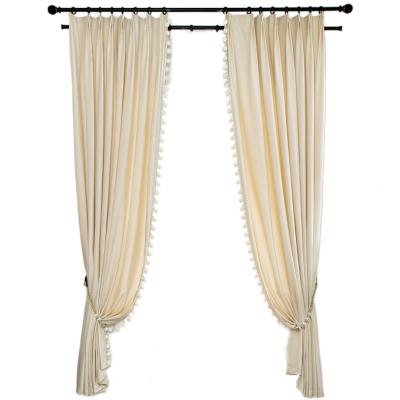 China High quality luxury blackout 2021 velvet theater soundproof curtain for living room for sale