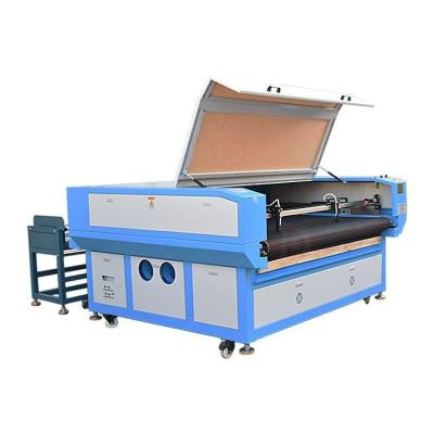 China high quality leather 3D wood for sale co2 and fiber combined laser cutting machine for sale