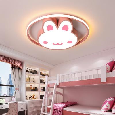 China Surface Mounted 2022 Modern Rabbit Kid Room Ceiling Interior Light Lighting Modern Design For Bedroom for sale