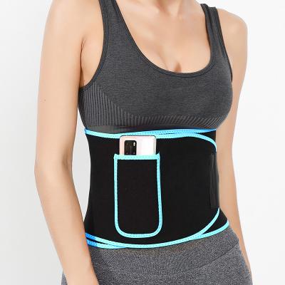 China Custom Wholesale Elastic Neoprene Top Waist Trimmer Slimming Waist Trainer Belt Sweat Belt Lumbar Belts for sale