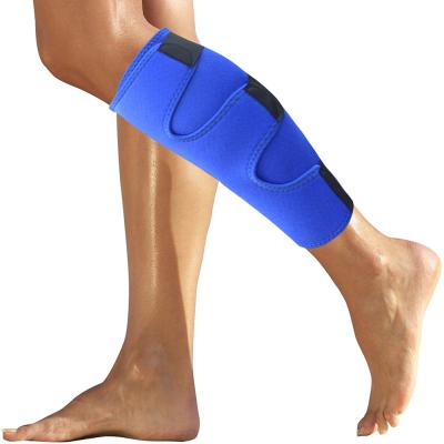 China Adjustable / Waterproof / Durable Neoprene Calf Brace Adjustable Leg Compression Sleeve for sale