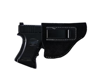 China Glock 43 Shockproof Magnetic Leather Cheap Left Hand Pistol Revolver Price Firearm Tactical Hidden Holster for sale