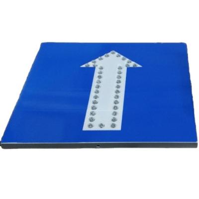 China One Way Streets LED Solar One Way Arrow Sign for sale