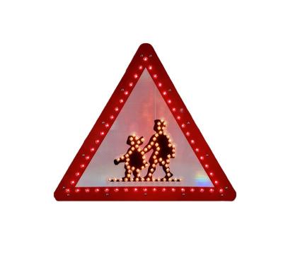 China School Zones Solar Powered Watch For Kids Triangle Signs for sale