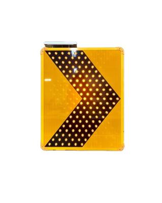 China Dangerous Road Curves Solar LED Chevron Sequential Turn Signal Signs for sale