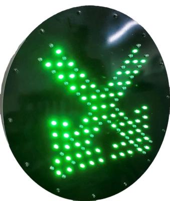 China Aluminum Plate Green 220VAC Solar Arrows And Red Cross for sale