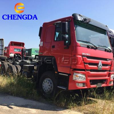 China 2018 Sino Truck Used Tractor Head 6x4 Howo Tractor Truck 6x4 371 Sales 6800*2496*2958 for sale