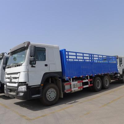 China SINOTRUK HOWO 6x4 10 Wheeler Metal Pickup Cargo Truck for sale