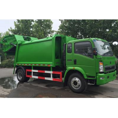 China Hotels Sinotruck HOWO 4x2 12 m3 Garbage Cleaning Truck for sale