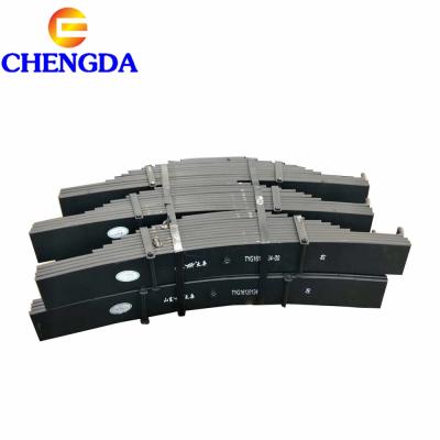 China Trailer Parts Trailer Axle Parts Fuwa Brand Leaf Spring Mechanical Suspension For Trailers for sale