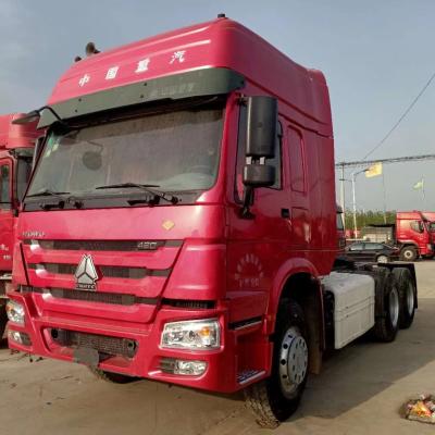 China Promote Head Sale CNG LNG 6x4 Tractor Truck In Uzbekistan 6 - 8L for sale