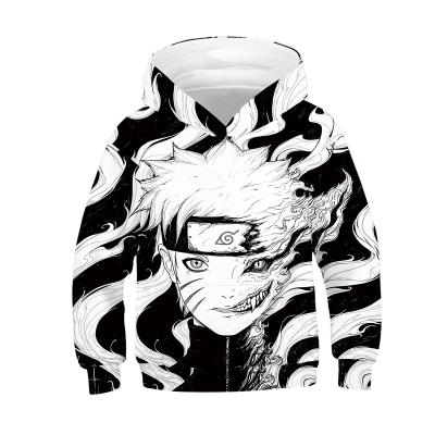 China Breathable Anime Digital Printing Children's Hooded Sweater Comfortable Clothing For Kid for sale