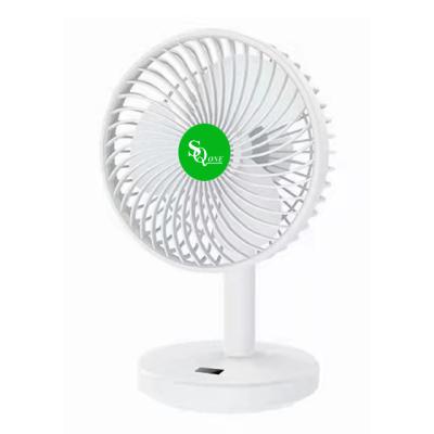 China With Display Screen Amazon Hot Selling Rechargeable Desktop Fan With Portable Display USB Fan For Home&Office for sale