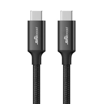 China Quick Charging Speed ​​1M 1.5M 2M Type C Type-C Male 3.1 Braided Quick Charging Type-C Cable Usb Cable 3.1 To Type-C Cable for sale