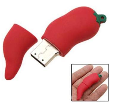 China Custom Shape Rubber PVC 4G USB Flash Drives For Promotion Gifts for sale