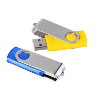 China Metal Laser Swivel USB Flash Drives voor promotie Custom Made Logo Plastic Te koop