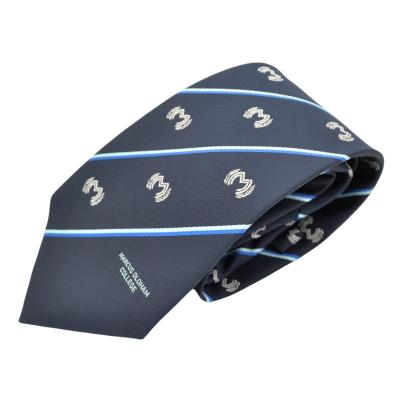 China Custom Made Knitted Polyester Neckties For Promotions Business Events for sale