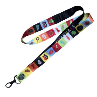 China Promotional Custom Made Sublimation Lanyard For Conference Trade Show for sale