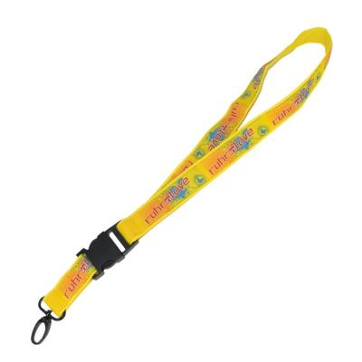 China Business Events Exhibition Woven Lanyard Promotional Custom Made for sale