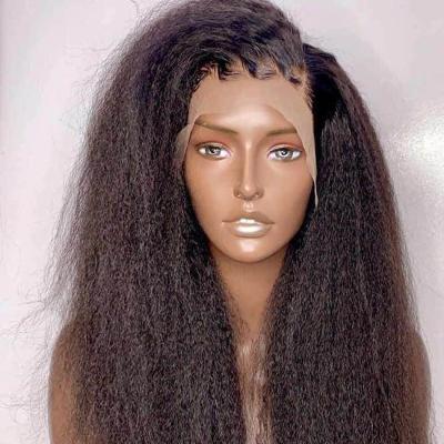 China Wholesale Cheap Curly Straight Straight Transparent Raw Indian Hair Yaki Yaki Headband Yaki Lace 360 ​​Full Hd 360 Front Wig for sale