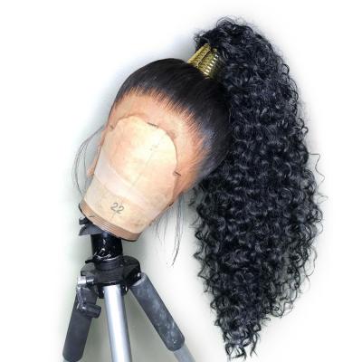 China Cheap Raw Brazilian Water Wave Human Hair Virgin Hair 360 Lace Front Wig Transparent Lace Front Wig For Color Women Hair for sale