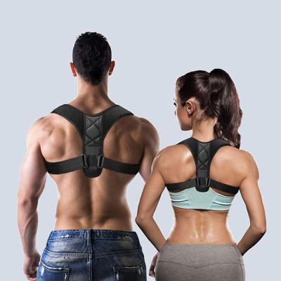 China Breathable Awesome Medical Adjustable Elasticity Posture Corrector Back Waist Brace Support Belt Posture Correction for sale