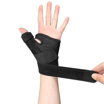 China 1PC Durable Awesome Thumb Brace Ambidextrous Recovery Splint For Arthritis Tendonitis Fracture Strain Fits Both Hands Wrist Thumb for sale