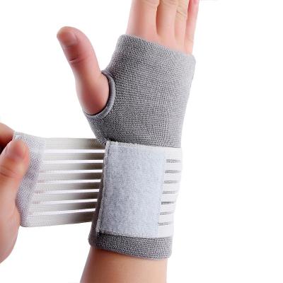 China Breathable Elastic Fitness 1PC Palm Hand Wrist Supports Protector Gym Wrist Guard Arthritis Brace Sleeve Durable Awesome Support Glove for sale