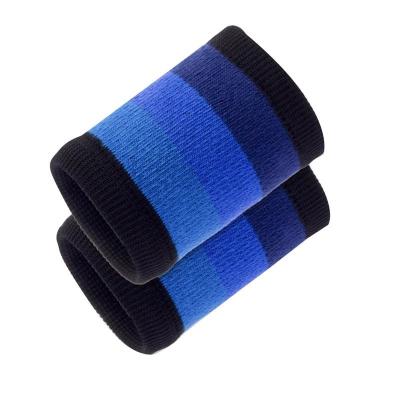 China Durable Awesome Sports 2PCS Wristband Wristband Basketball Football Wrist Guard Stretchy Bands for sale