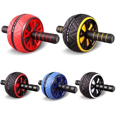 China Durable Single Wheel Roller Gym Roller Trainer Training Gym Home Fitness Tools Abdominal Muscle Exerciser for sale