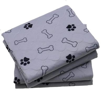 China Reusable Puppy Pee Pads Waterproof Washable Cat Pet Viable High Quality for sale