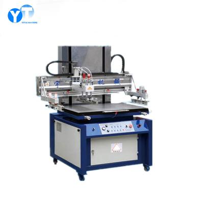 China Factory YT-C80120 Vertical Semi-automatic Flat Layer Silk Screen Printing Machine for sale